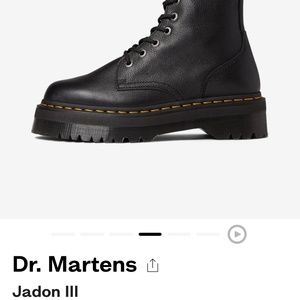 Dr Martens Jadon III, Pisa Leather
